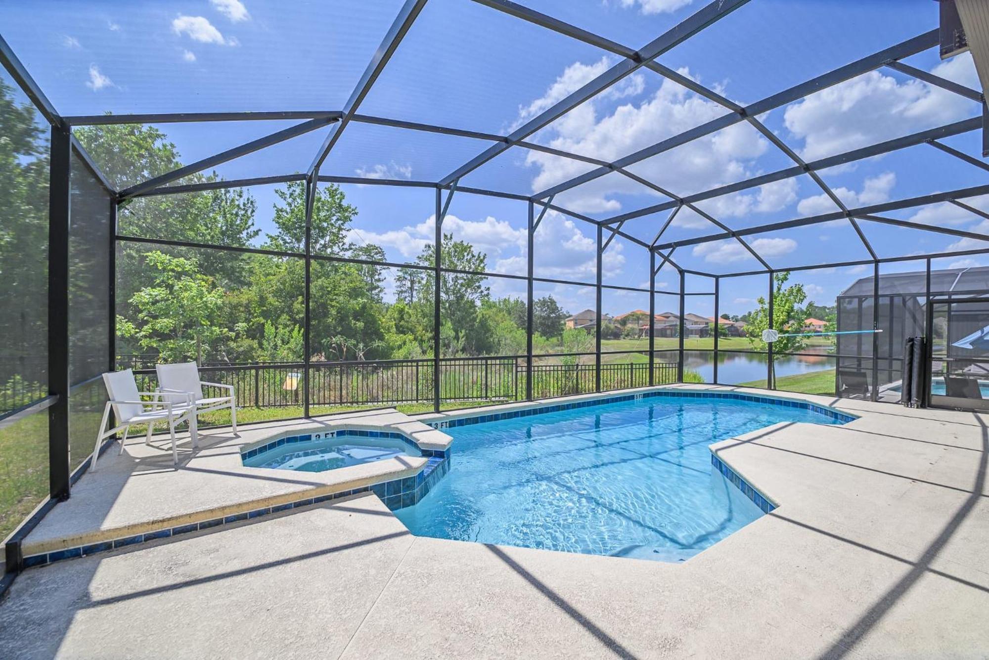 Stunning 9Br Home - Family Resort With Private Pool, Hot Tub, Games Room And Bbq! Kissimmee Ngoại thất bức ảnh